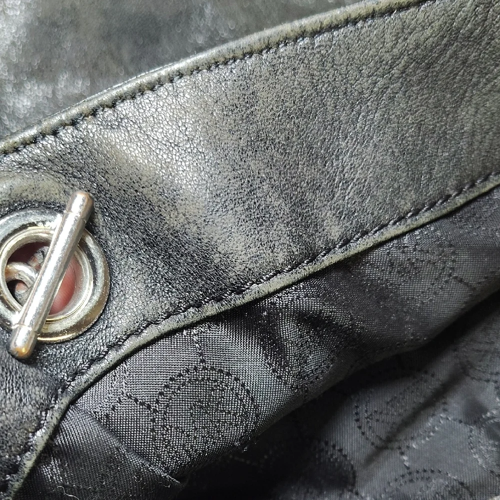 Michael Kors Shimmering Black Shoulder Bag